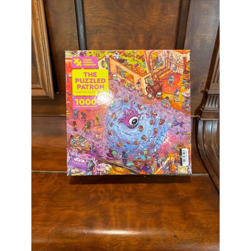 Magic Puzzle Company The Puzzled Patron 1000 Piece Jigsaw Puzzle Taylor Rose Art